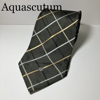 アクアスキュータム(AQUA SCUTUM)の《美品》Aquascutum ネクタイ アクアスキュータム(ネクタイ)