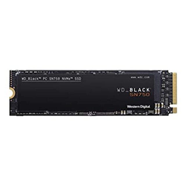 【国内正規代理店品】Western Digital WD Black 内蔵SSD M.2-2280 SN750 ゲームPC カスタムPC向け 1TB NVMe  WDS100T3X0C mxn26g8