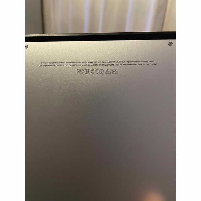 MacBook AIR 11-inc,Mid 2013 1