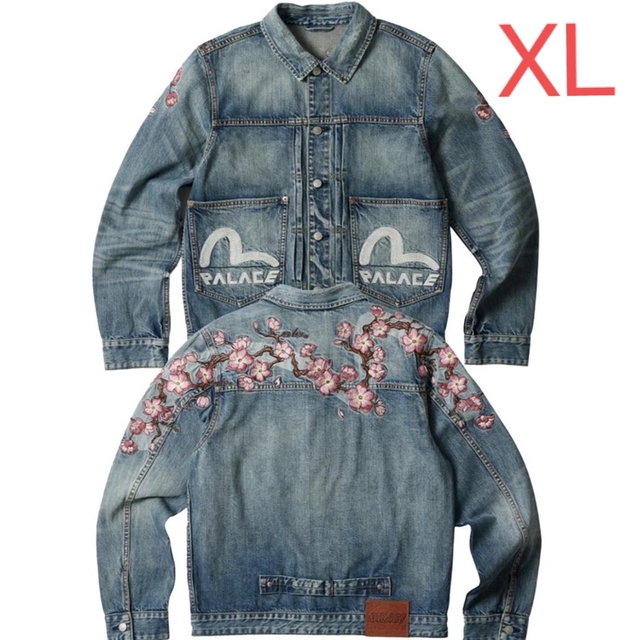 XL palace evisu type one denim jacket