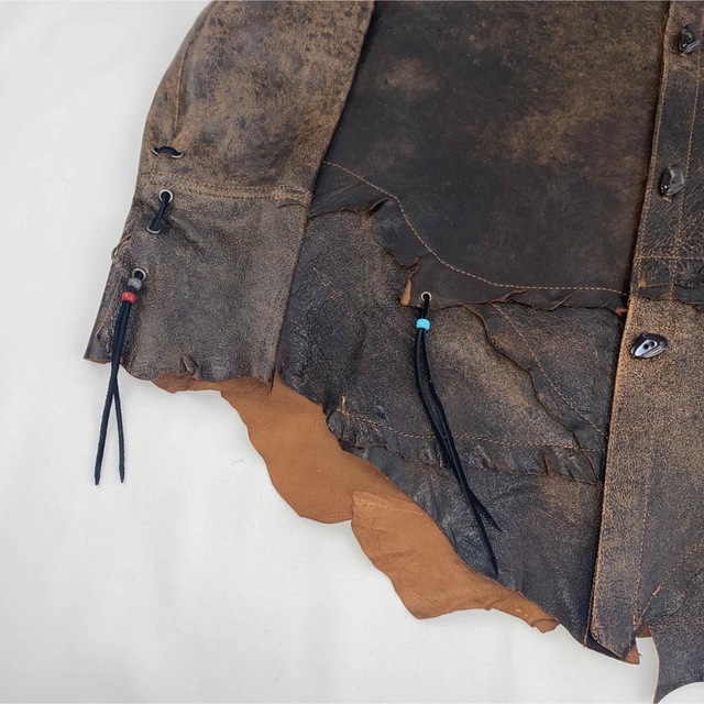 OBELISK】オベリスク SHEEPLEATHER Shirt 特別価格 33%割引
