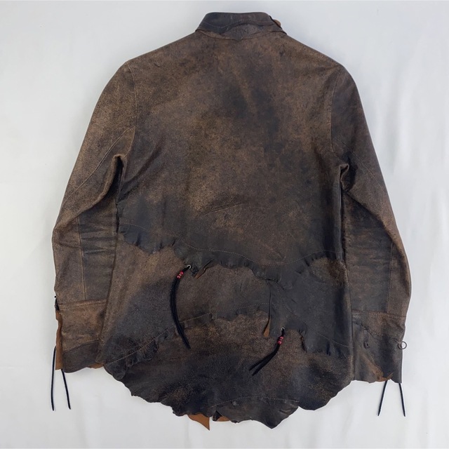 OBELISK】オベリスク SHEEPLEATHER Shirt 特別価格 33%割引