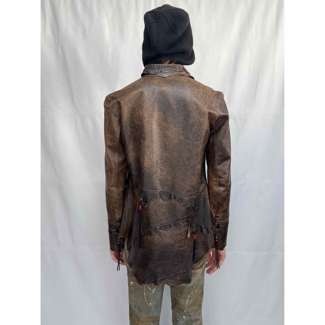 OBELISK】オベリスク SHEEPLEATHER Shirt 【待望☆】 33%割引 dr-hoerl.at