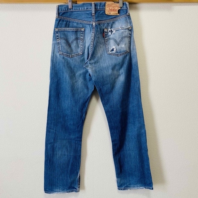 Levi's - 90年代 グランジ フィリピン製 リーバイス501 クラッシュ