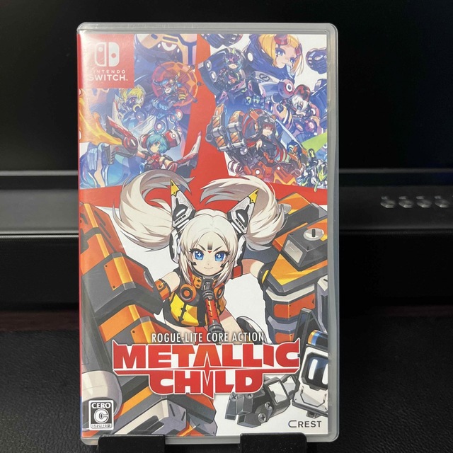 Nintendo Switch(ニンテンドースイッチ)のMETALLIC CHILD（メタリックチャイルド） Switch エンタメ/ホビーのゲームソフト/ゲーム機本体(家庭用ゲームソフト)の商品写真