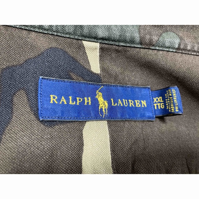 Ralph Lauren(ラルフローレン)のRALPH LAUREN シャツ 迷彩半袖 XXL メンズ メンズのトップス(シャツ)の商品写真