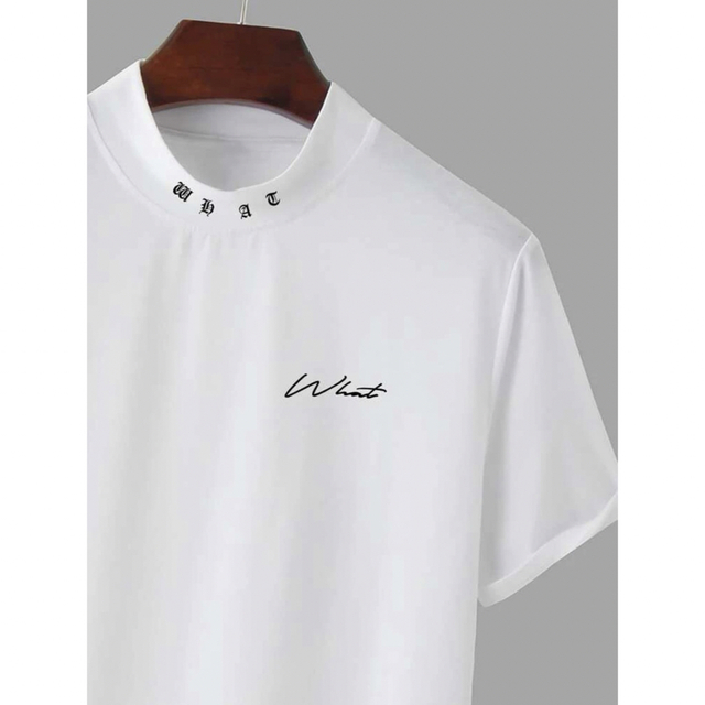 SHEIN モックネックT M メンズのトップス(Tシャツ/カットソー(半袖/袖なし))の商品写真