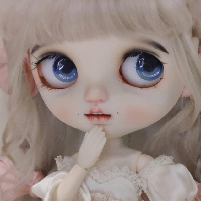 あす楽対応】 カスタムブライス 作家様 お嬢様 きれい キラキラ 人形