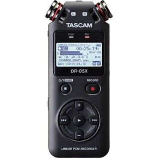 【中古】TASCAM タスカム - USB オーディオインターフェース搭載 ステレオ リニアPCMレコーダー DR-05X e6mzef9(その他)