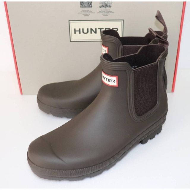 HUNTER(ハンター)の定価16000 新品 本物 HUNTER チェルシー ブーツ JP27 2153 メンズの靴/シューズ(長靴/レインシューズ)の商品写真