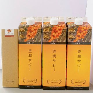 フィネス(Finess)の未開封　フィネス 豊潤サジー　1000ml 3本　しょうがみつ　セット(その他)