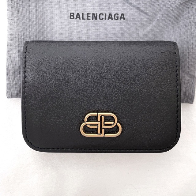 BALENCIAGA バレンシアガ BB メタル 三つ折り財布 ウォレット 希少