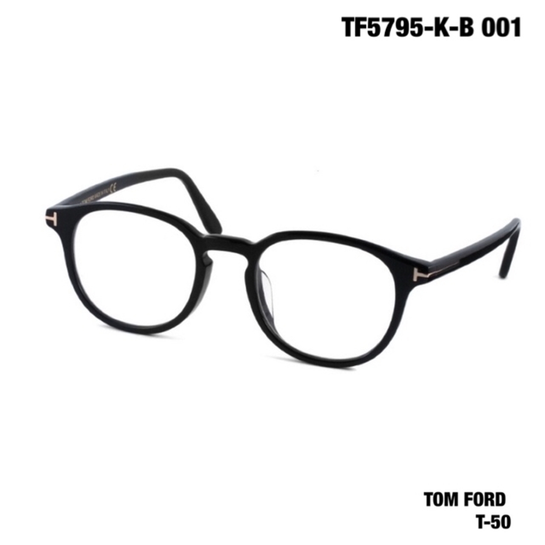 TOM FORD(トムフォード)のTOM FORD トムフォード TF5795-K-B 001 BLACK メンズのファッション小物(サングラス/メガネ)の商品写真