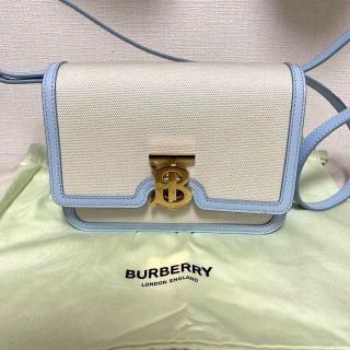 バーバリー Burberry ショルダーバッグ 水色-