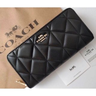 コーチ(COACH)のコーチ　レディース　長財布　ブラック(財布)