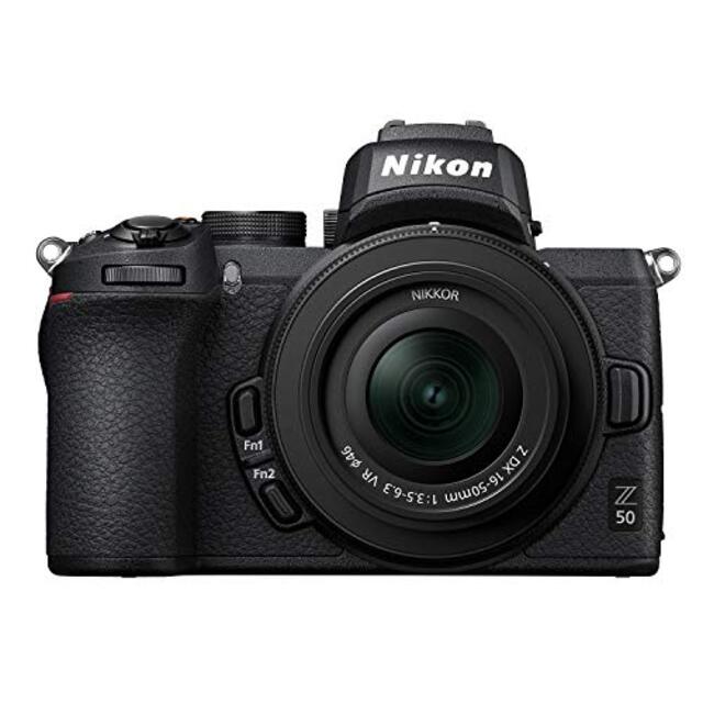 Nikon ミラーレス一眼カメラ Z50 レンズキット NIKKOR Z DX 16-50mm f/3.5-6.3 VR付属 Z50LK16-50 ブラック