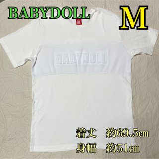 ベビードール(BABYDOLL)の★BABYDOLL白ロゴTシャツ(Tシャツ/カットソー(半袖/袖なし))