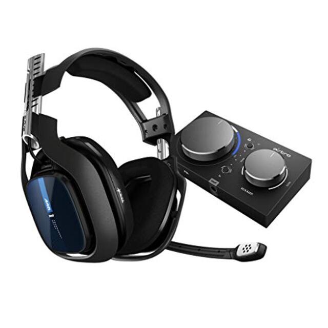 ロジクールG ASTRO Gaming A40 ゲーミングヘッドセット PS5 PS4 PC 有線 5.1ch 3.5mm usb + MixAmp Pro TR ミックスアンプ A40TR-MAP-002r 国内