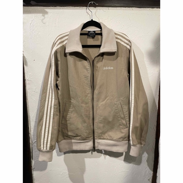 m409◆adidas◆スポーツジャージ◆ベージュ◆Mサイズ◆メンズ