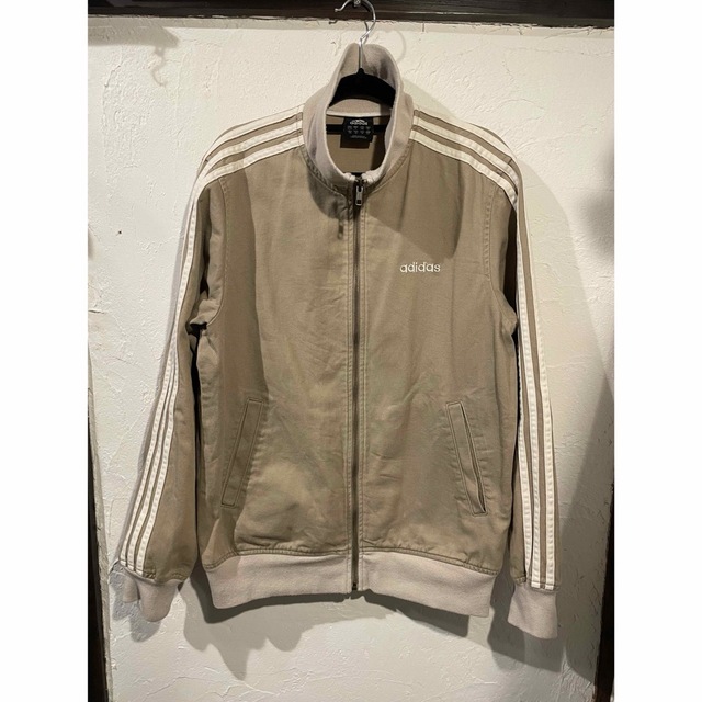 m409◆adidas◆スポーツジャージ◆ベージュ◆Mサイズ◆メンズ