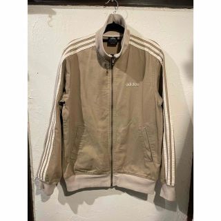 adidas トラックジャケット ベージュブラウン M 茶色