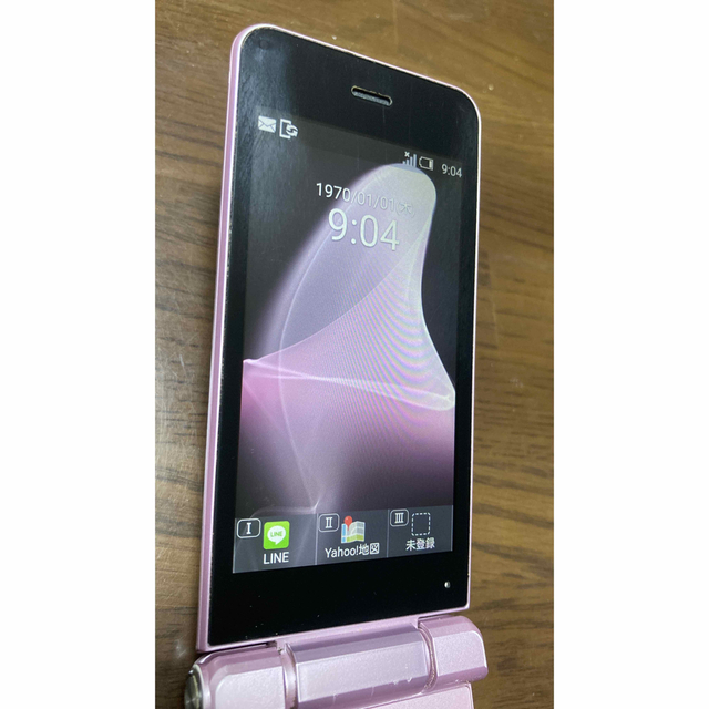 Softbank(ソフトバンク)のソフトバンク AQUOSケータイ2 601SH ピンク SIMロック未解除品 スマホ/家電/カメラのスマートフォン/携帯電話(携帯電話本体)の商品写真