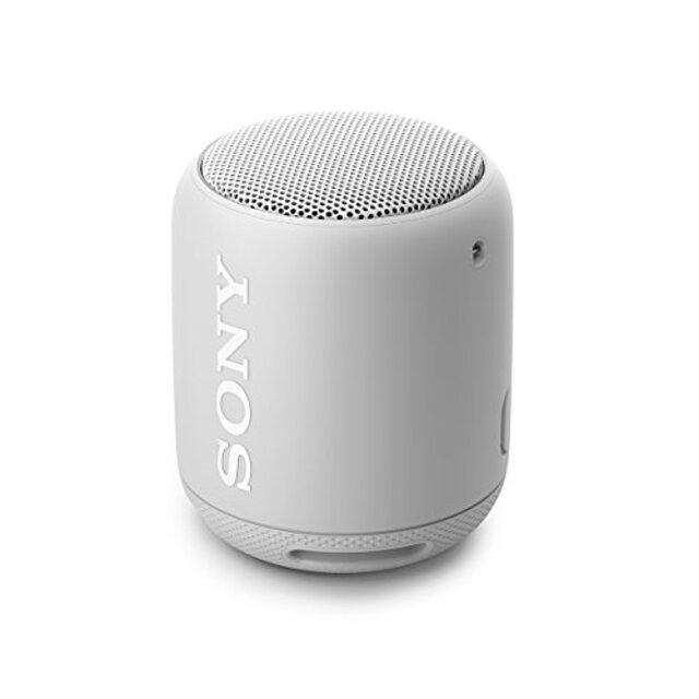 ソニー SONY ワイヤレスポータブルスピーカー 重低音モデル SRS-XB10 : 防水/Bluetooth対応 グレイッシュホワイト SRS-XB10 W n5ksbvb