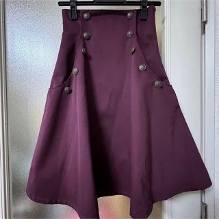 Innocent World - ハイウェストスカート 編み上げ イノワの通販 Innocent World - ハイウェストスカート 編み上げ イノワの通販