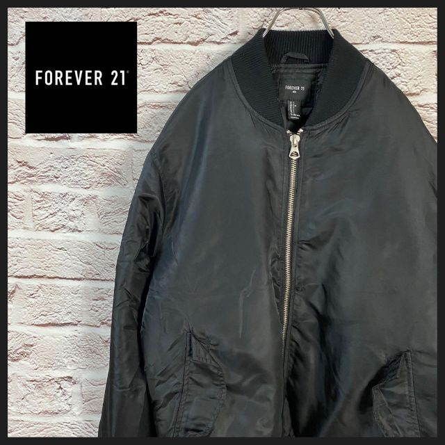 メンズ　アウタージャケット　ブルゾン黒　Forever21 新品未使用