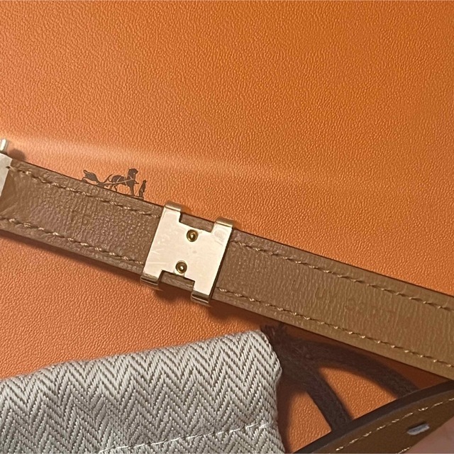 HERMES エルメス　ベルト ポップH ポップアッシュ　75