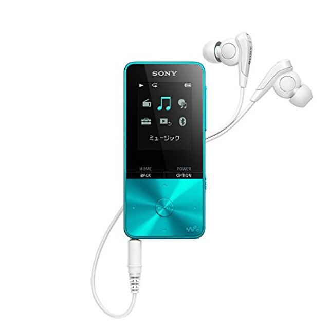 ソニー SONY ウォークマン Sシリーズ 4GB NW-S313 : Bluetooth対応 最大52時間連続再生 イヤホン付属 2017年モデル ブルー NW-S313 L n5ksbvb