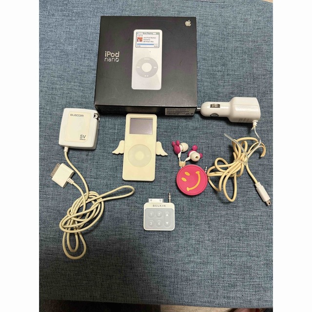 APPLE iPod nano 2GB MA004J/A(W)アクセまとめ売り