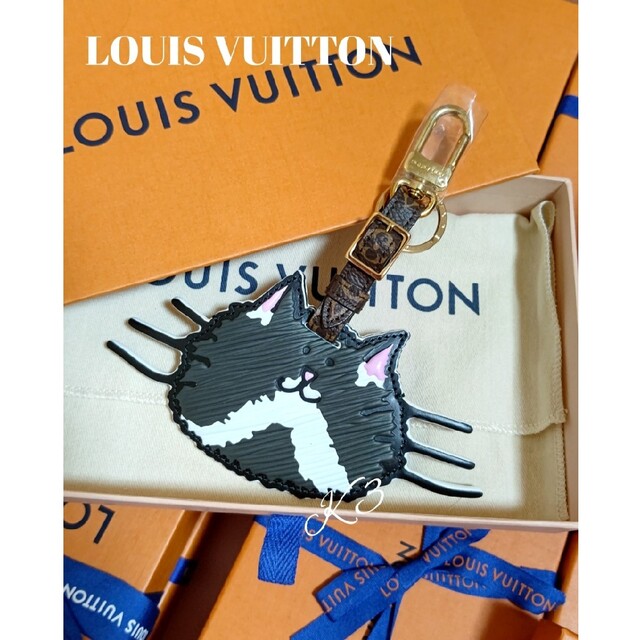 LOUIS VUITTON チャーム/キーリング☆キャットグラム