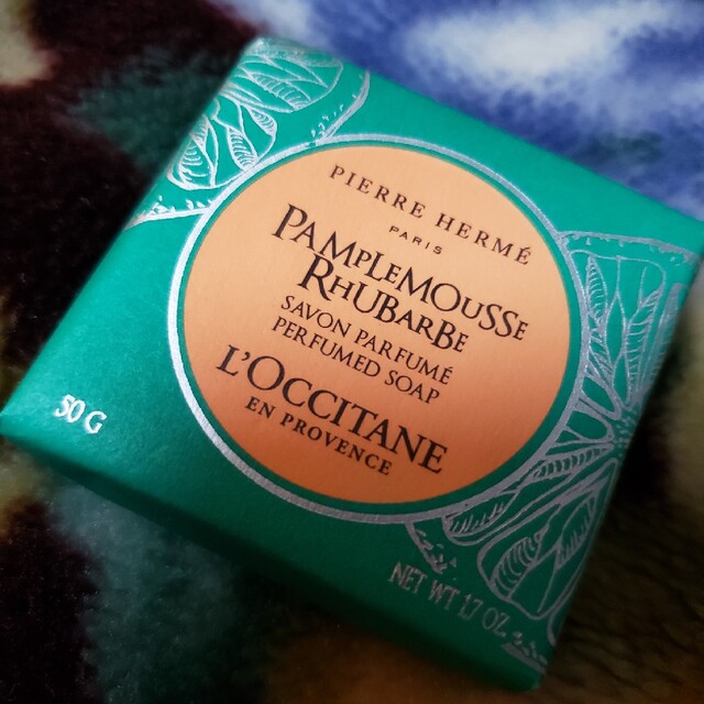 L'OCCITANE(ロクシタン)のPR　バスソープ　50g コスメ/美容のボディケア(ボディソープ/石鹸)の商品写真