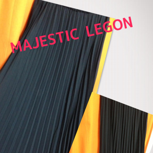 MAJESTIC LEGON(マジェスティックレゴン)のプリーツロングスカート レディースのスカート(ロングスカート)の商品写真