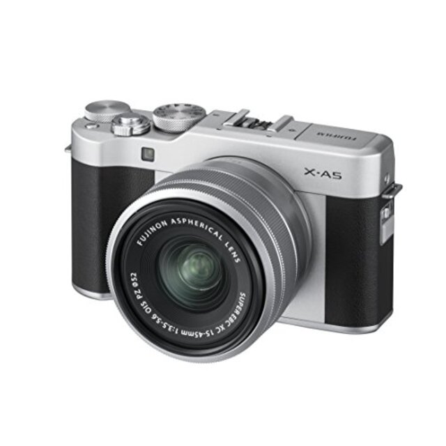 FUJIFILM ミラーレス一眼カメラ X-A5レンズキット シルバー X-A5LK-S z2zed1b