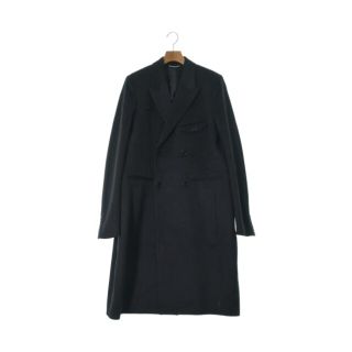 状態使用感は薄く綺麗で清潔です正規品 13aw Dior homme 100%カシミヤ コート 黒×グレー