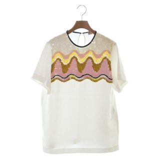 エミリオプッチ(EMILIO PUCCI)のEMILIO PUCCI エミリオプッチ カジュアルシャツ 38(S位) 白 【古着】【中古】(シャツ/ブラウス(長袖/七分))