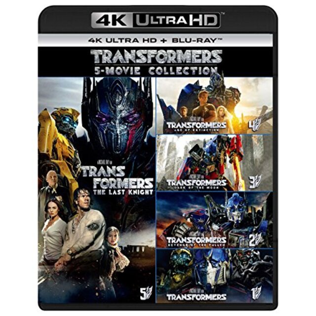 トランスフォーマー 5 ムービー・コレクション (4K ULTRA HD + Blu-rayセット) [4K ULTRA HD + Blu-ray] mxn26g8