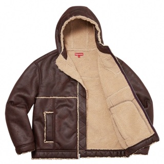 Supreme - supreme Faux Shearling Hooded Jacketの通販 by なりお ...
