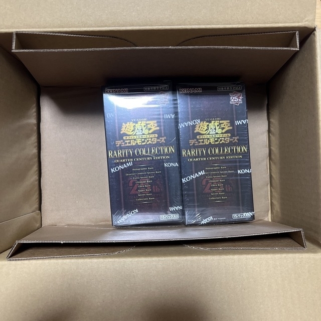 遊戯王 RARITY COLLECTION 25th 2box シュリンク付 遊戯王 RARITY COLLECTION 25th 2box シュリンク付