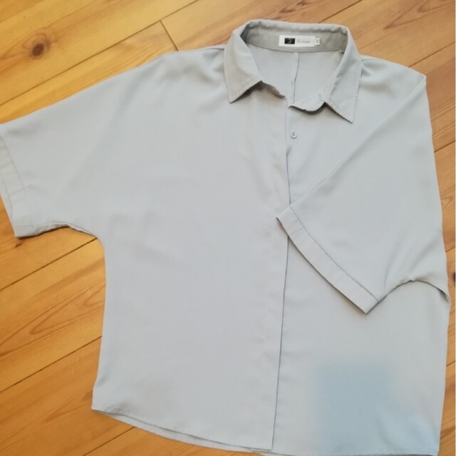 五分袖シャツ レディースのトップス(シャツ/ブラウス(半袖/袖なし))の商品写真