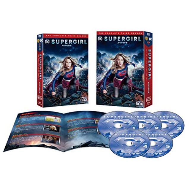SUPERGIRL/スーパーガール 3rdシーズン DVDコンプリート・ボックス (1~23話・5枚組) mxn26g8