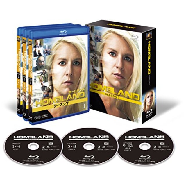 HOMELAND/ホームランド シーズン7 ブルーレイBOX [Blu-ray] mxn26g8