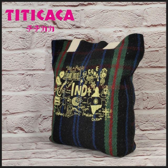 titicaca(チチカカ)のTITICACA　チチカカ　バッグ　トートバッグ　内ポケット2　外ポケットなし レディースのバッグ(トートバッグ)の商品写真