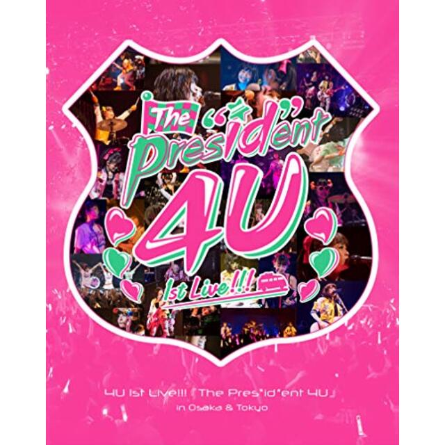 4U 1st Live!!!「The Pres"id"ent 4U」in Osaka & Tokyo【初回限定盤】 [Blu-ray] mxn26g8