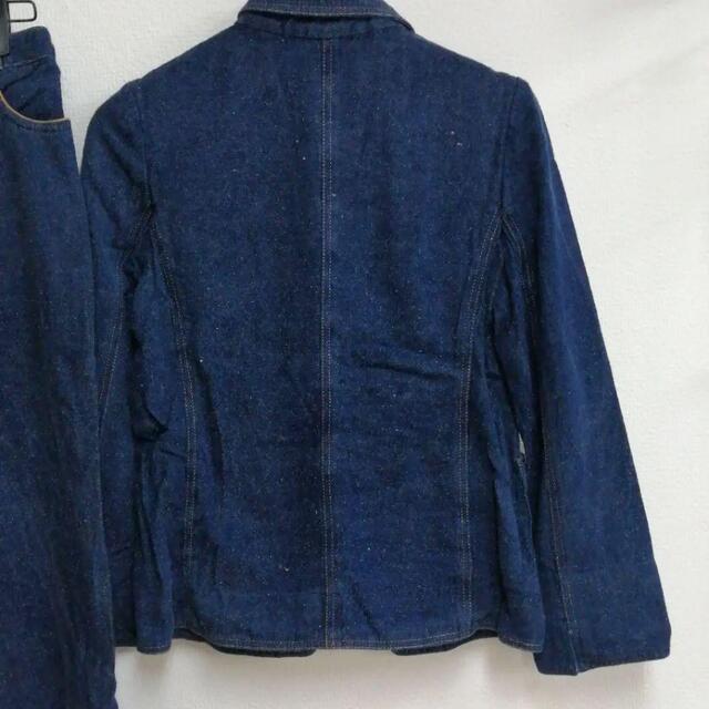 vintage silk100% leonard denim set up b