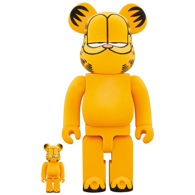 BE@RBRICK GARFIELD Flocky Ver. 100％ 400％