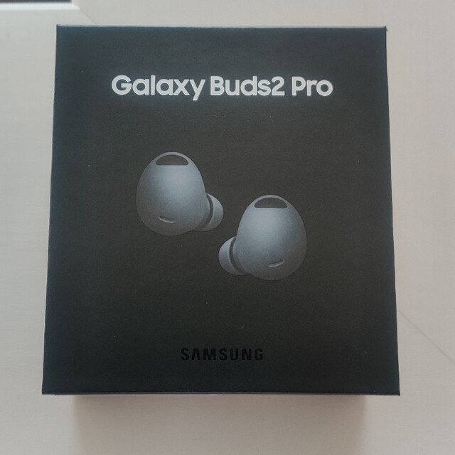 ブラック系ワイヤレス有線接続新品未開封Galaxy Buds2 Proブラック