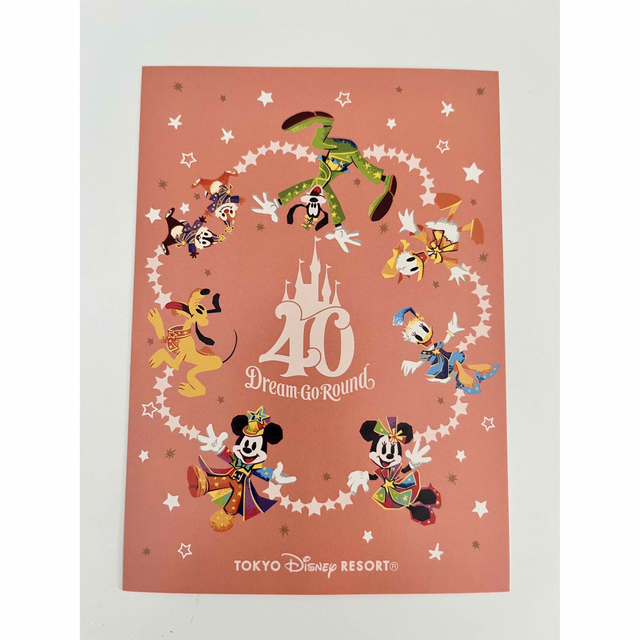 ディズニー 40周年 フォトフレーム ミッキー ミニー 新品未開封